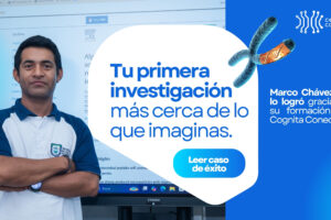 Marco Chávez ya lo logró gracias a su formación en Cognita Conecta.