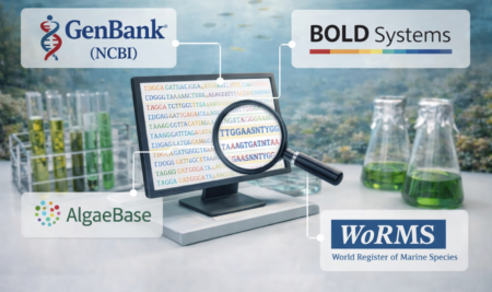 Bases de datos científicas para identificar macroalgas