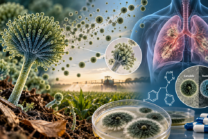 Aspergillus_ esporas, pulmones y resistencia fúngica