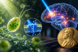premio-nobel-medicina-2026-optogenetica-microalga-neurociencia